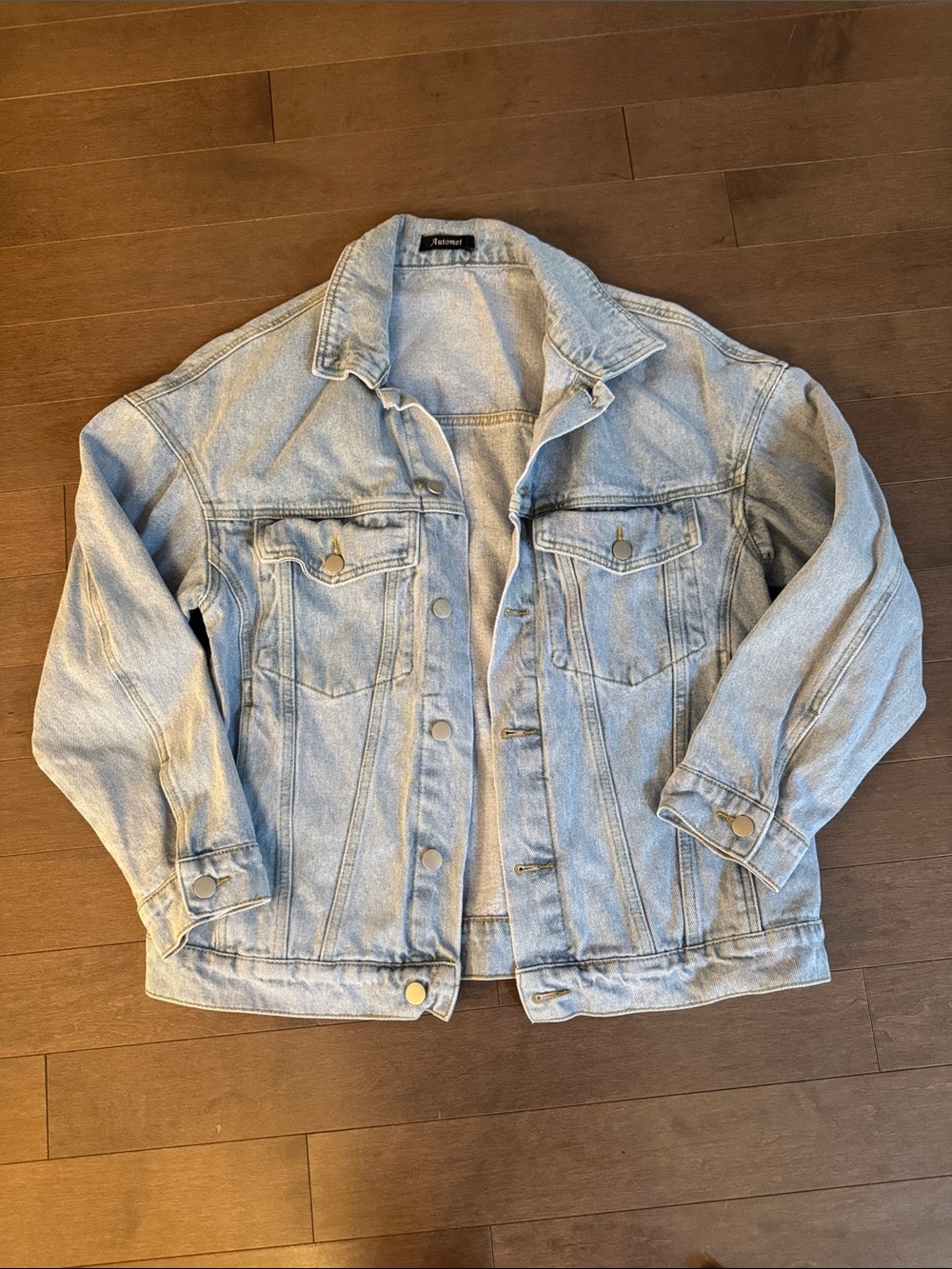 Women’s oversized denim jacket